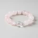 Summer Sonata - Pink & Clear Quartz Bracelet｜Harmony of Love and Clarity