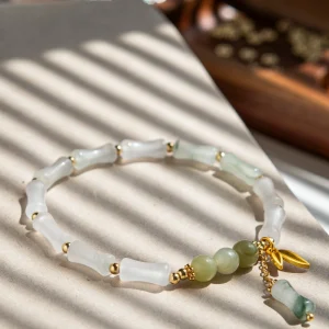 Aurora Grounding-Smoky & Clear Quartz Duo Bracelet