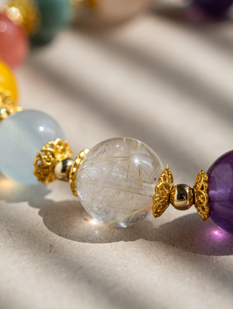 DSC02257 Rainbow Harmony · 7-Chakra Energy Bracelet
